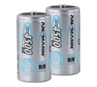 ANS MAXE 2XBABY - maxE, batteria NiMh, C (Baby), 4500 mAh, confezione da 2