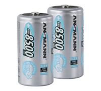 ANS MAXE 2XMONO - maxE, batteria NiMh, D (mono), 8500 mAh, confezione da 2 pezzi