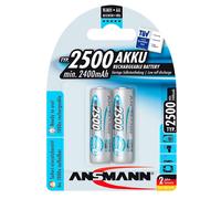 Ansmann Batterie Ricaricabili 1x2 Maxe Nimh 2500 Mignon 2400mah Aa