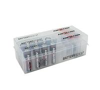 ANSMANN caricabatterie Premium per 8 pile AA stilo AAA Micro batterie e batterie (3 Pack) scatola di protezione e il trasporto