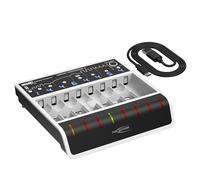ANSMANN Caricabatterie rapido con ingresso USB per 1-8 batterie NiMH di tipo Micro AAA e Mignon AA, Comfort Professional 8