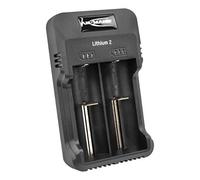 ANSMANN Caricatore Lithium 2 per 1-2 Batterie Li-Ion NiMH - Caricabatterie con L