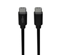 ANSMANN Cavo USB-C a USB-C Dati & Ricarica Alta Qualità, Estremamente Robusto grazie Connettore Alluminio & Anti-Trazione Integrata, Ricarica Ultra-Veloce Power Delivery, 2 Metri