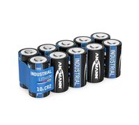 ANSMANN CR2 3V Batteria al litio - Confezione da 10 batterie CR2 adatte per elettrodomestici, dispositivi di misurazione e altro - batteria usa e getta