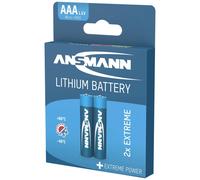 ANS LI 2XAAA - Batteria al litio, AAA (Micro), 1200 mAh, confezione da 2