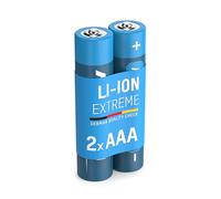 ANSMANN Extreme Lithium Batterie AAA Micro - un Pacco da 2 - 1,5V | LR3 - Alta capacità, estremamente leggera - potenza + 700% in piu di Alkaline