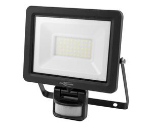Ansmann Faretto a LED da parete con sensore di movimento Robusto e compatto 30 W nessun colore