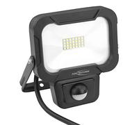 ANSMANN Faretto da Parete con sensore di Movimento 10 W, Nero, 10W