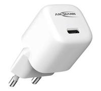 ANS 1001-0153 - Caricabatterie USB, 20 W, 2 USB-C, 1 USB-A, GaN