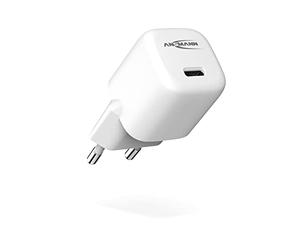 ANSMANN Home Charger HC120PD mini USB-C Ladegerät Power Delivery Stecker für iPhone 13/13 mini/13 Pro Max/12/12 mini/iPad Nanocharger 20W