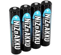 Ansmann HR03 Batteria ricaricabile Ministilo (AAA) NiZn 550 mAh 1.6 V 4 pz.