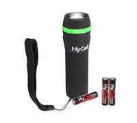 Ansmann Hycell Zoom-Flashlight LED, 1W, Torcia Tascabile 1 W, Nero, 105 x Ø34 mm