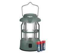 ANSMANN - Lampada da campeggio a LED, ricaricabile, USB di tipo C, per esterni, con tre modalità di illuminazione, resistente, compatta, leggera, a batteria e durevole, ideale per campeggio