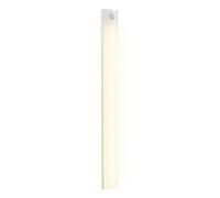 Ansmann Lampada da incasso L, ricaricabile con sensore di movimento, diverse temperature di colore, ideale per armadi, cucina, bagno, cassetto, corridoio, scale o bancone, ricarica tramite micro USB
