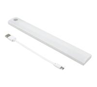 ANSMANN Lampada da incasso M, lampada ricaricabile con sensore di movimento, diverse temperature di colore, ideale per armadi, cucina, bagno, cassetto, corridoio, scale o bancone, ricarica tramite micro USB