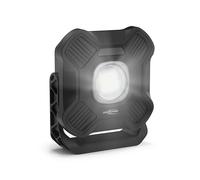 ANSMANN Lampada da lavoro, potente lampada da officina a LED con 5 colori fino a 2000 lumen, magnete di fissaggio, ganci per appendere e funzione powerbank, ricaricabile tramite cavo USB C