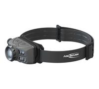 AMS 1600-0528 - Lampada frontale a LED HD450FRS, 550 lm, nera, batteria ricarica