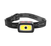 Ansmann HD200B Torcia a fascia LED Nero, Grigio