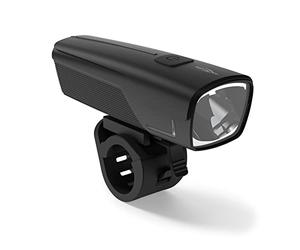 Ansmann Lampada Frontale Ricaricabile per Bicicletta a LED (1 pz) - Potente Luce per Bicicletta con 2 modalità di Illuminazione - Luce per Bicicletta dal Design Robusto con Una Portata di 200 m