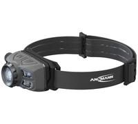 ANSMANN LED Headlamp HD450FRS - Luce da lavoro professionale a LED con 450 lumen - Lampada frontale a LED ideale per ciclismo, passeggiate, jogging, pesca, caccia, arrampicata, officina, bicicletta