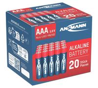 ANS RED 20XAAA - Red, batterie alcaline, AAA (mini stilo), confezione da 20 pezzi