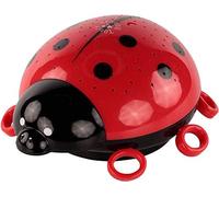 ANSMANN Luce LED coccinella con proiettore - Lampada notturna per bambini con ca