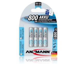 Ansmann maxE batteria ricaricabile Micro (AAA/HR03) confezione blister da 4 pezzi