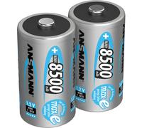 ANS MAXE 2XMONO - maxE, batteria NiMh, D (mono), 8500 mAh, confezione da 2 pezzi