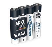 Ansmann 5030882 batteria per uso domestico AAA / HR03 Nichel-Metallo Idruro (NiMH)