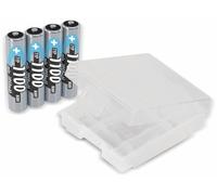 ANSMANN HR03 +BOX BATTERIA RICARICABILE MINISTILO AAA NIMH 1050 MAH 1.2 V 4 PZ