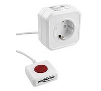 Ansmann 1260-0002 Presa a risparmio energetico Bianco Schuko 1 pz.