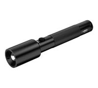 Ansmann T300F - Torcia a mano da 320 lumen, lampada da lavoro con batterie, alluminio, 5 W, Nero