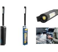 ANSMANN Mini torcia a LED, 130 lumen, clip, piccola Penlight con 2 batterie AAA PL130B, ideale per auto, officina, ispezione, riparazioni, ecc.