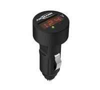 ANSMANN Tester PowerCheck per la Batteria dell'Auto - per Batterie 12V e 24V - Auto - Tester per Tensione