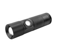 Future T350FR Nero Penna con torcia LED, Torcia elettrica Nero, Penna con torcia, Nero, Alluminio, IP54, III, LED