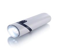 RC2 Nero, Argento Torcia a mano LED, Torcia elettrica bianco/Nero, Torcia a mano, Nero, Argento, LED, 3 lampada(e), 12 lm, 20 m, Vendita al dettaglio