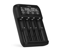 ANS 1001-0122 - Caricabatterie da tavolo al litio 4, NiMh, ioni di litio, LiFePO