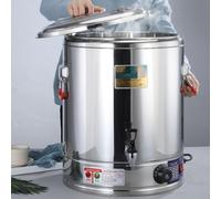 ANSNOW Bollitore Elettrico per Acqua Calda per Catein Acciaio Inossidabile da 20-50 Litri, Urna da Tè Commerciale con Regolazione Della Temperatura, Bollitore per Caldaie in Acciaio Inossidabile/20