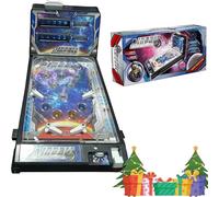 ANSNOW Flipper Elettronico da Tavolo per Sala Giochi, Interessante Flipper Interattivo Genitore-Figlio, Ideale per lo Sviluppo Intellettuale Di Bambini e Adulti/Nero