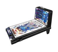 ANSNOW Mini Flipper per Adulti, Gioco Di Flipper Elettronico con Maniglia, Luci e Suoni, per Giochi Di Famiglia, Regali Di Natale per Bambini, Ragazzi e Ragazze/Versione a Batteria