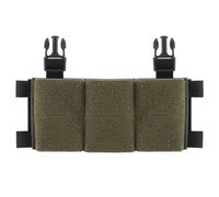 ANSNOW Porta Caricatori Triplo Tattico Open-Top Utility Pouch per 5.56 7.62 Fucile Porta Caricatori Placard Chest Rig/Rg/7,62 Mm