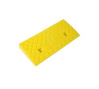 ANSNOW Tappetino per Soglia Alta 5 Cm, Rampe per Gradini da Giardino per Patio Rampe per Sedie a Rotelle per Ingresso Banca Rampe per Cordoli Domestici/Giallo/49 * 22 * 5 Centimetri
