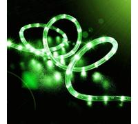 anso Striscia luminosa a LED alimentata a energia solare, impermeabile, per esterni, giardino, patio, cortile, sentiero (verde, 200 LED)