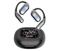 ANSTEN AI Cuffie Traduzione Simultanea, 144 Lingue Traduttore Vocale Istantaneo Multilingue, 4-in-1 Auricolari Traduttori Istantanei con Touch Screen OWS LCD, Adatto per Viaggi, Affari, Studio