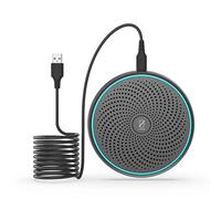 ANSTEN - Microfono USB da conferenza, condensatore omnidirezionale per PC, pickup vocale, 3 m, ideale per videoconferenze, Skype, lezioni online, rapporti giudiziari, compatibile con Mac OS X Windows