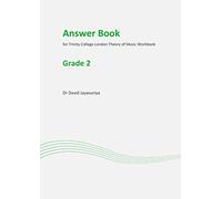 Answer book for Trinity College London Theory of Music Workbook: Grade 2 Answer Book