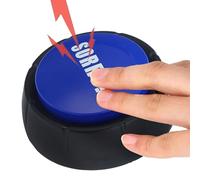 Answer Buzzers For Classroom, Game Buzzer with Sound, Joy Buzzer Talking Buttons For Communication | Yes and No Buttons, Buzzers For Game Show For Desk and College Dorms