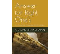 Answer for Right One’s: For Those Who Know the World Is Broken