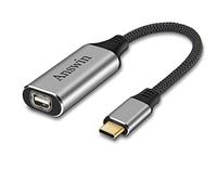Answin Adattatore da USB C a Mini Displayport (4K a 60Hz), Thunderbolt 3 a Mini DisplayPort per iPhone serie 15/16/17, MacBook M2-M4, MacBook Air/Pro 2018-2025, Galaxy S21-S25, Steam Deack e Rog Ally