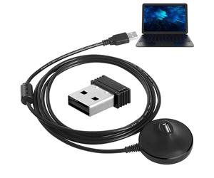 ANT Dongle- ANT+ Stick Receiver USB Cable, Indoor Cycling Data Transmission, Dongle Set For Indoor Home Cycling Equipment Data Transmission Wireless Sensor Connectivity Compatible With Smart Trainers